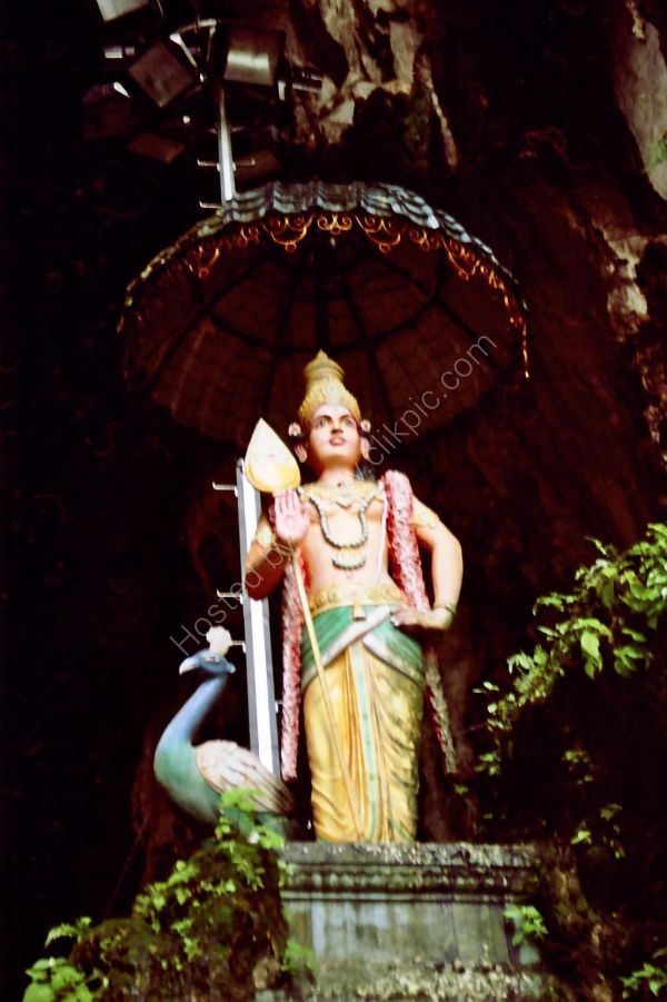 Detail of Hindu Temple, Batu Caves, Kuala Lumpur